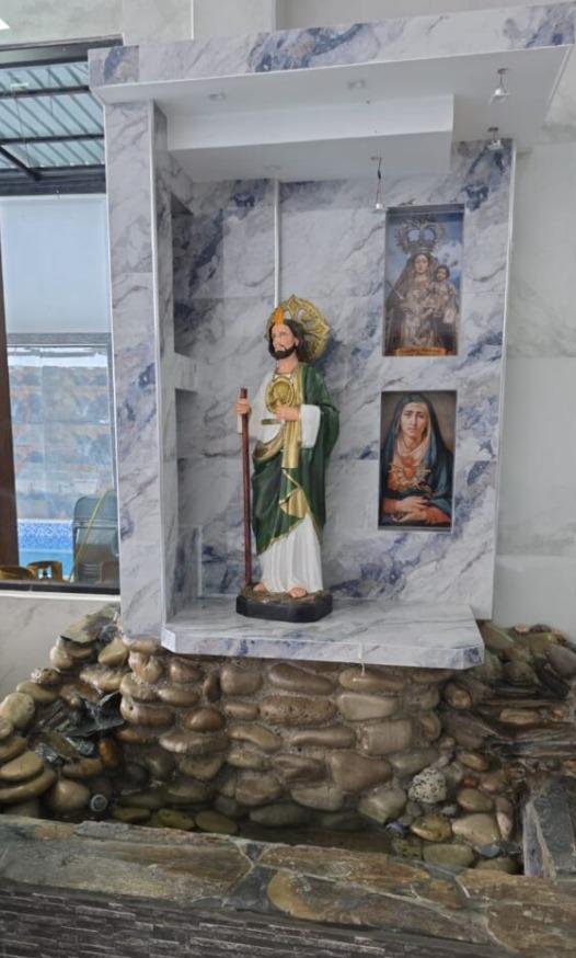$!Fito tenía un altar dedicado a San Judas Tadeo, en su bunker de Manabí.