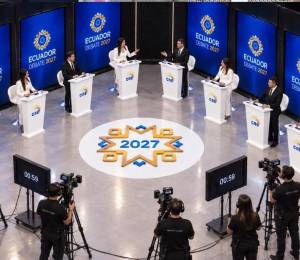 Imagen referencial del debate para las elecciones seccionales