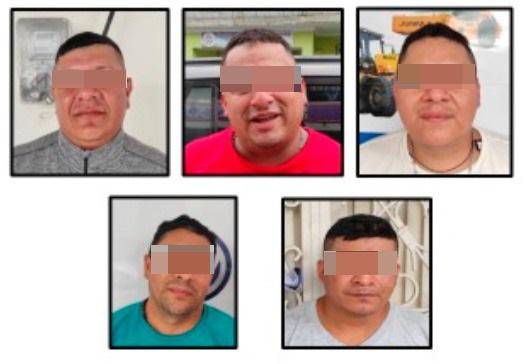 Así se logró la captura de 5 presuntos vacunadores, que extorsionaban a comerciantes en Manta