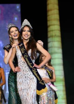 Leyla Espinoza, de Quevedo, es la nueva Miss Ecuador