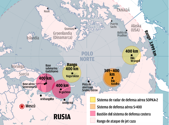 $!La militarización de Rusia en el Ártico que preocupa a EEUU y Europa