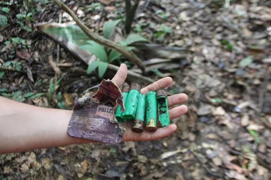 $!Evidencias de la caza ilegar en el Yasuní.