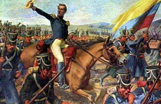 $!Ilustración de la Batalla de Pichincha, el 24 de Mayo del 1822.