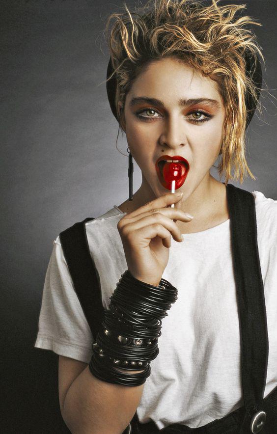 $!Foto de Madonna de los años 80.
