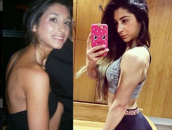 Luchó contra la anorexia y hoy es una joven fitness