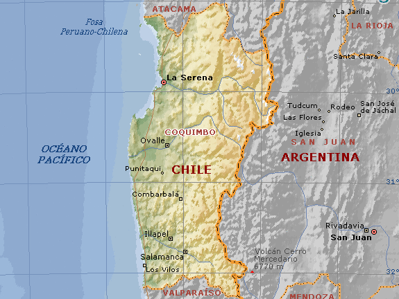 Sismo de 6,4 sacudió hoy el centro de Chile