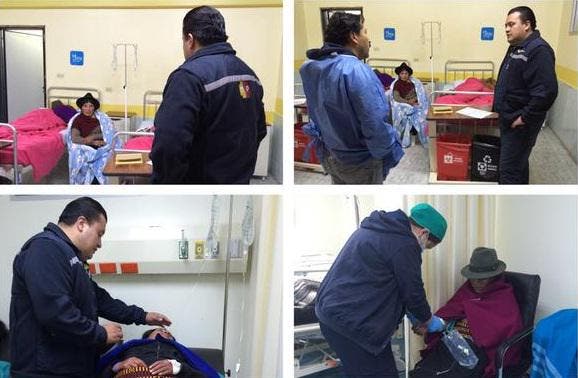 Intoxicación masiva preocupa a autoridades de Chimborazo