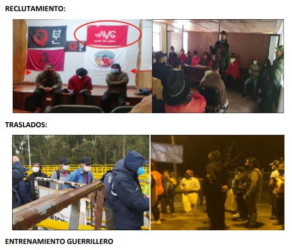$!Grupo Guevarista con vínculos con la guerrilla colombiana fue desarticulado: planeaban secuestros empresarios para financiarse