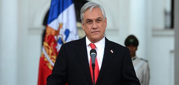 El presidente de Chile se autodenunciará por salir sin mascarilla