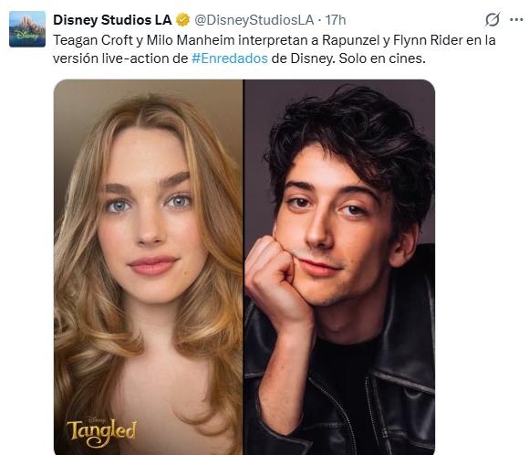 $!La empresa del ratón hizo oficial el anuncio en medio de rumores que señalaban a otros actores como los protagonistas.