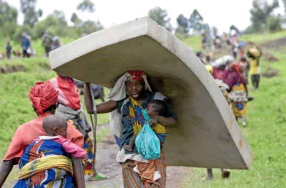 200.000 desplazados por nueva ola de violencia en R.D. Congo