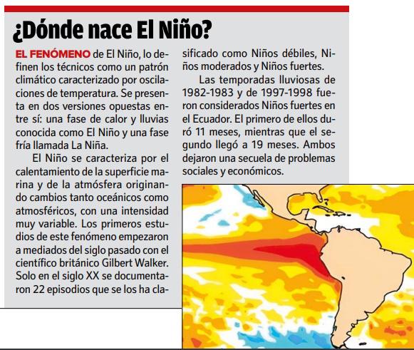$!El fenómeno de El Niño llegará en agosto o antes: ¿Los efectos serán peores que en 1983 y 1998?