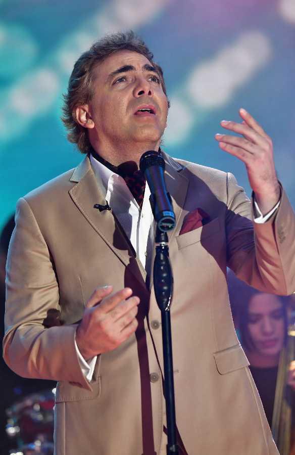 $!Cristian Castro ofrecerá un espectáculo acompañado por un equipo de más de 25 profesionales.