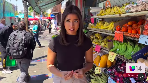 Dayanna Monroy debuta en Univisión con un reportaje que plasma la dura realidad de un barrio de San Francisco