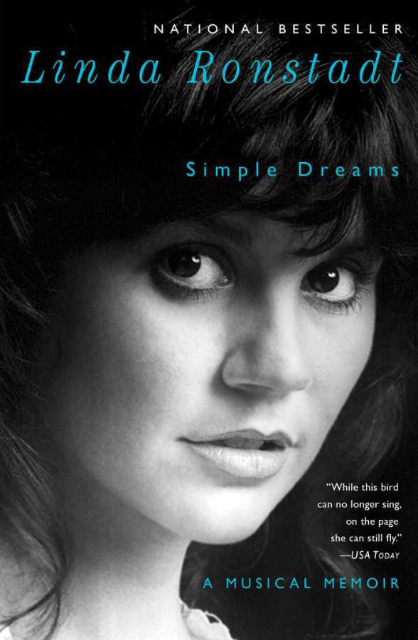 $!Imagen del libro Simple Dreams que cuenta la vida de la cantante Linda Ronstadt.