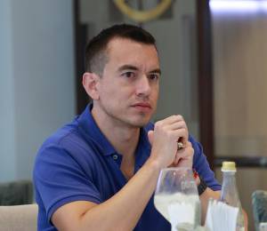 Daniel Noboa habló sobre cambios en los ministerios de su gobierno.