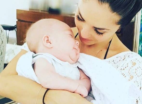Anahí publicó una nueva foto de su hijo Manuel
