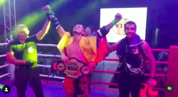 Ecuatoriano se coronó como campeón mundial de muay thai en Brasil