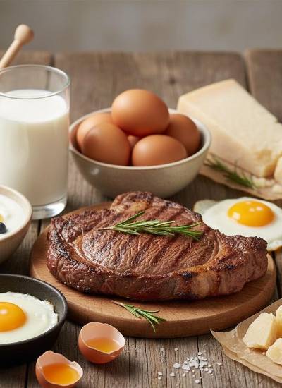 La nueva pirámide alimenticia de EE.UU. prioriza carnes, huevos y lácteos