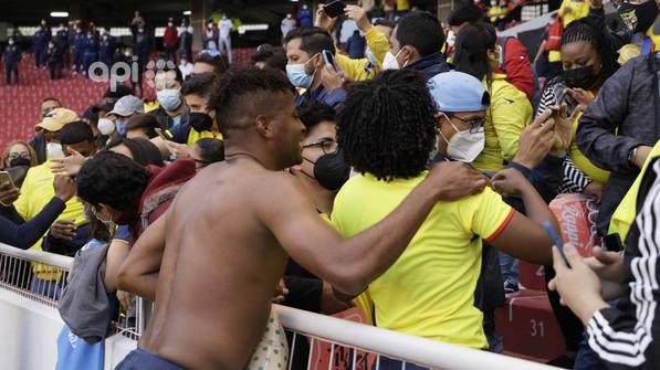 $!Festejo en las Eliminatorias Catar 2022.