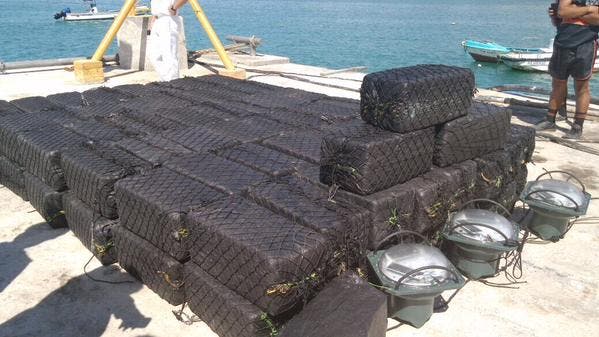 En lo que va del 2015, se ha incautado 13,30 toneladas de droga