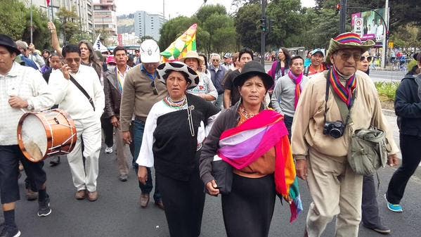 Caminata exige la liberación de Manuela Picq