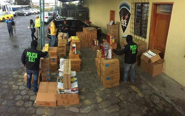Decomisan cargamento de pirotecnia de unos USD 30.000