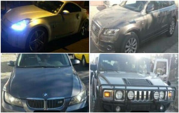 Desarticulan banda que introducía carros de lujo de forma ilegal