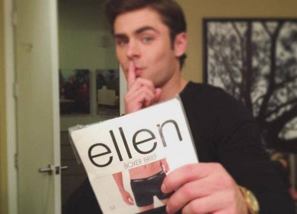 El sensual baile de Zac Efron en The Ellen Show