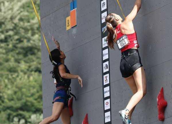 La promesa de la escaladora ecuatoriana, Valentina Flores: 'quiero proyectarme como una grande'