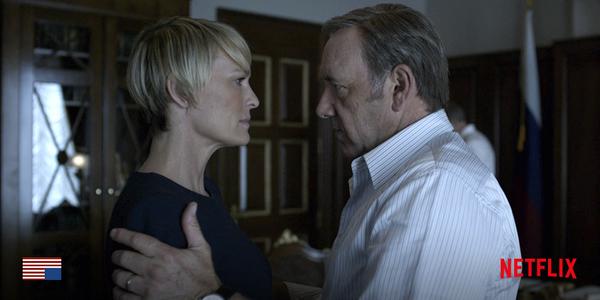 Netflix renueva &quot;House of Cards&quot; para una cuarta temporada