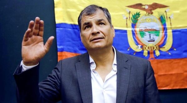 Un nuevo intento para inscribir a Rafael Correa como candidato a la Vicepresidencia