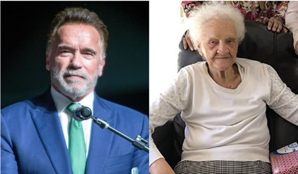 La promesa de ayuda de Arnold Schwarzenegger a una mujer de 102 años