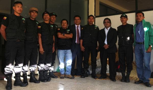 Sede de la Conaie es custodiada por el Grupo de Seguridad del Pueblo Sarayaku