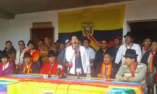 Tibán, precandidata para elecciones internas de Pachakutik