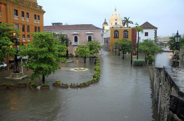 Cartagena en emergencia por la tormenta tropical Iota