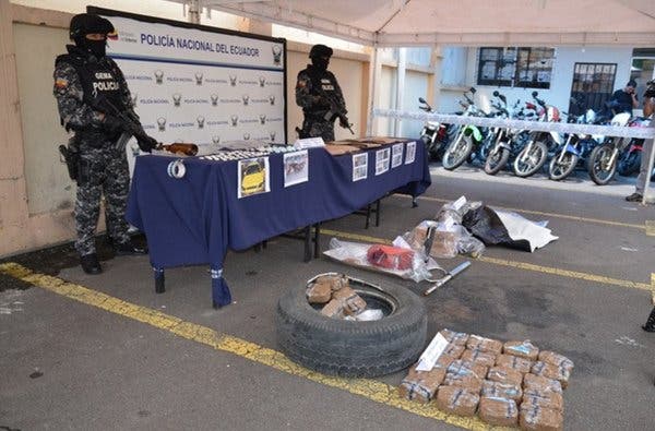 Se ha incautado 30 toneladas de droga en lo que del año