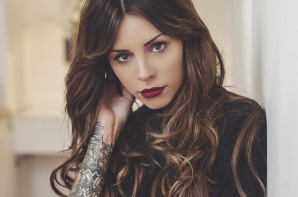 La sexy y tatuada hija del argentino Marcelo Tinelli