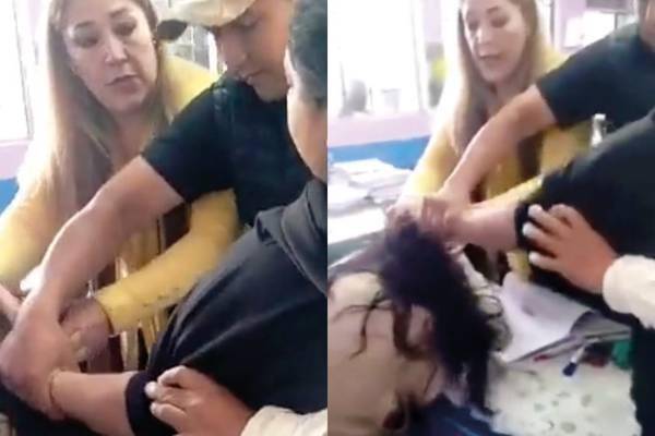 VIDEO capta agresión de una madre de familia a profesora en Quito; Ministerio de Educación y UNE se pronuncian