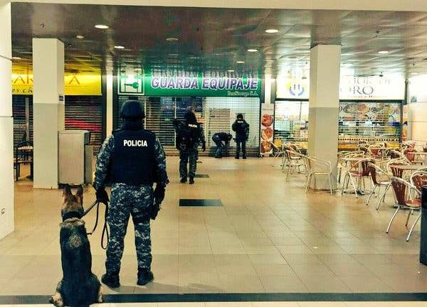 Un detenido por amenaza de bomba en terminal de Guayaquil