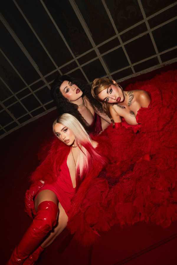 $!La unión de estas tres artistas ha generado que el tema comience a escalar en redes sociales.