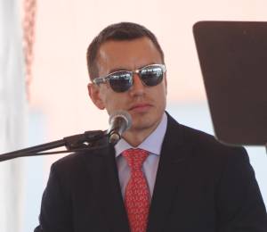 Fotografía de archivo del presidente de Ecuador, Daniel Noboa.