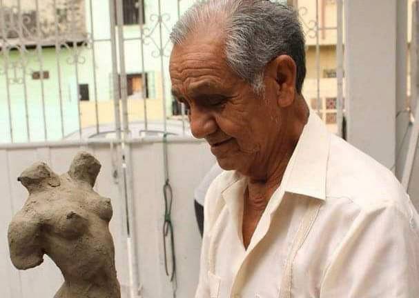 Evelio Tandazo Vivanco falleció a los 90 años. Su arte se exhibe en varios lugares del país.