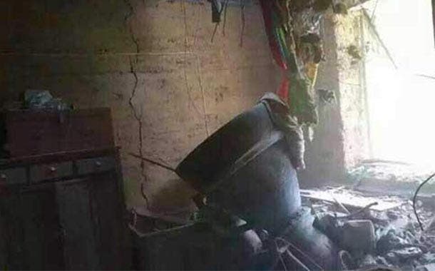 Restos de un cohete espacial caen sobre una vivienda china