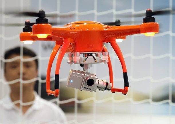 Una ciudad china usa drones en exámenes para evitar copia