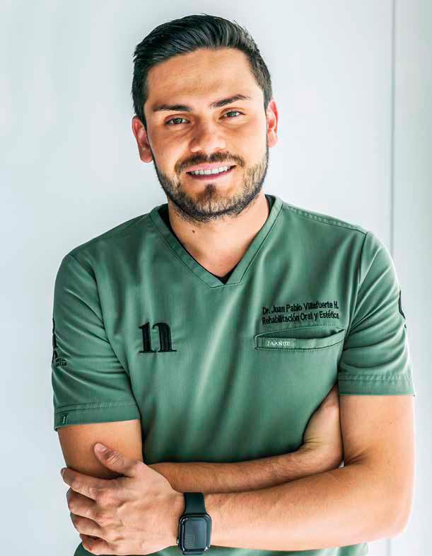 $!Dr. Juan Pablo Villafuerte, cirujano dentista especialista en Rehabilitación Oral.
