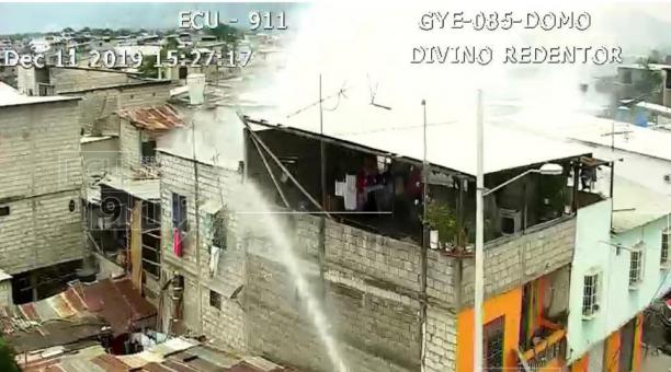 50 damnificados por incendio en el suburbio de Guayaquil