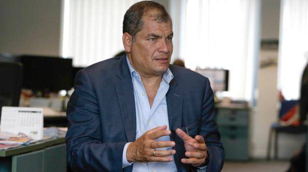 Correa reta a Lasso a probar que utiliza a indígenas para lograr impunidad: ni siquiera lo conozco (a Leonidas Iza)