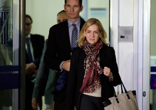 Juicio a hermana de Felipe VI y su esposo va para sentencia