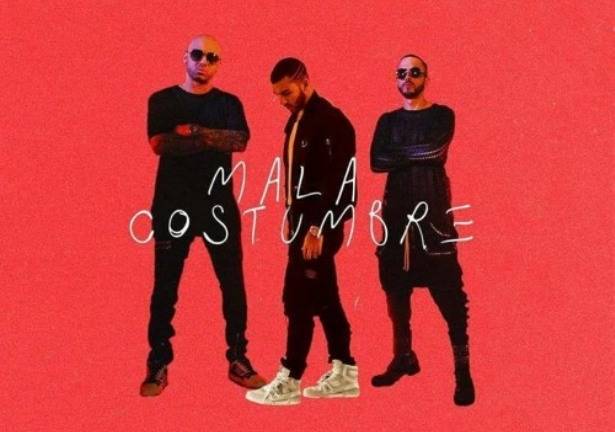 "Mala costumbre" es lo nuevo que une a Wisin y Yandel, y Manuel Turizo